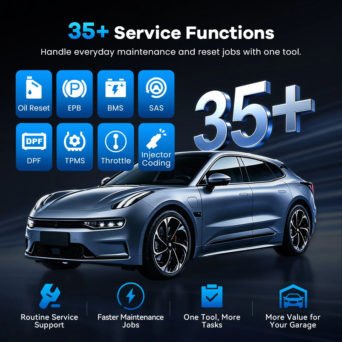MUCAR 892BT PRO AI Diagnostic Scanner with J2534 Pass-Thru & Topology Mapping