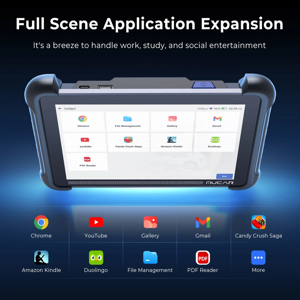 MUCAR 892BT AI-Assisted Bidirectional Diagnostic Scanner