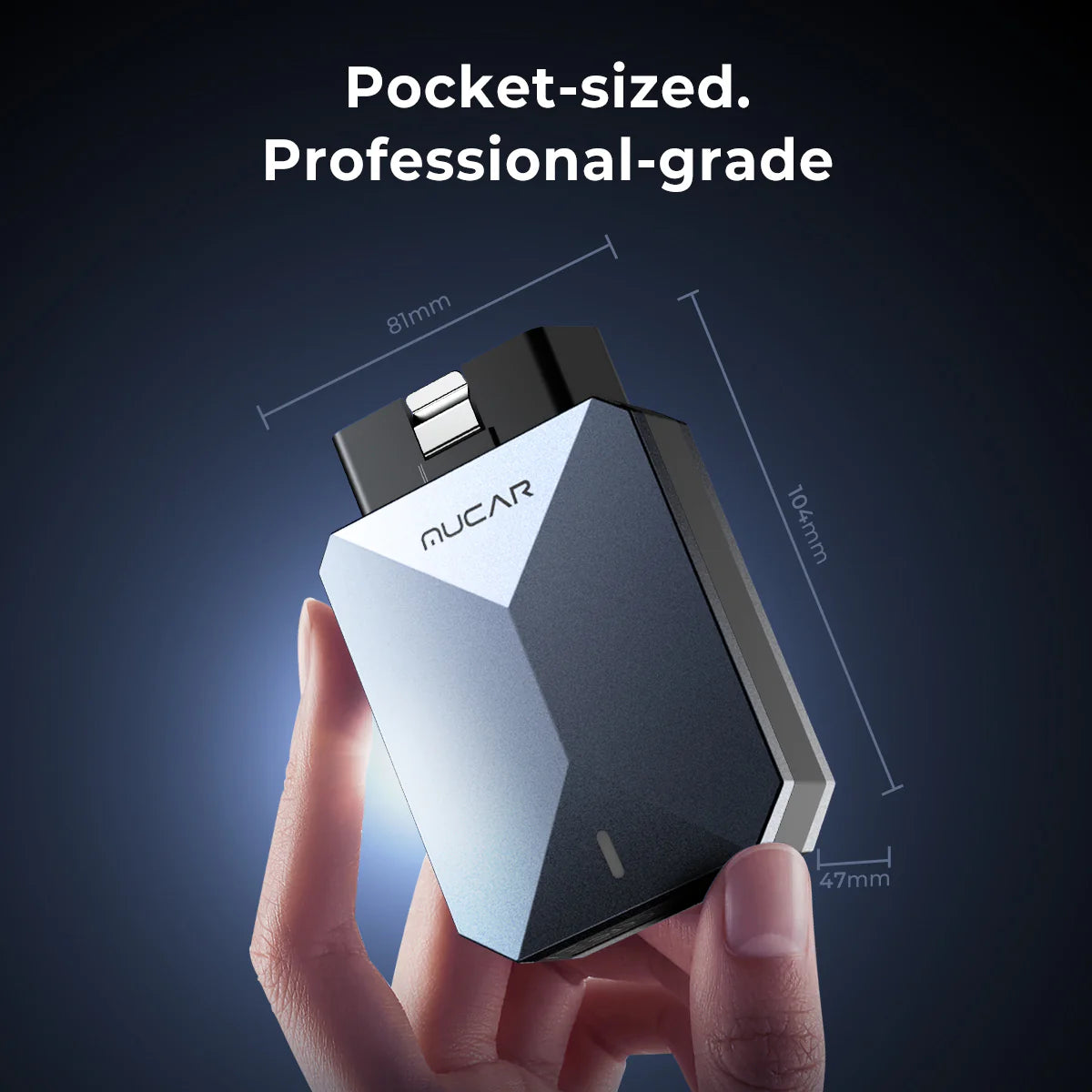 MUCAR BT200 Max Portable Bluetooth All-System Diagnostic Scanner