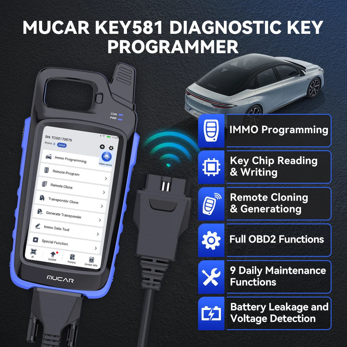 MUCAR KEY581 Key Programmer