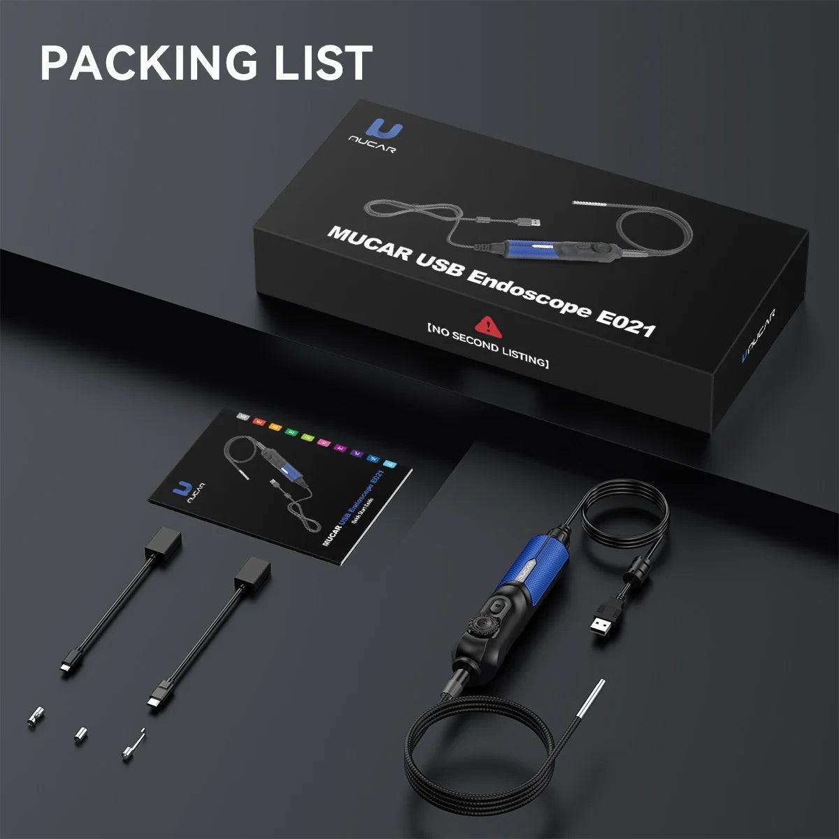 MUCAR USB ENDOSCOPE E021