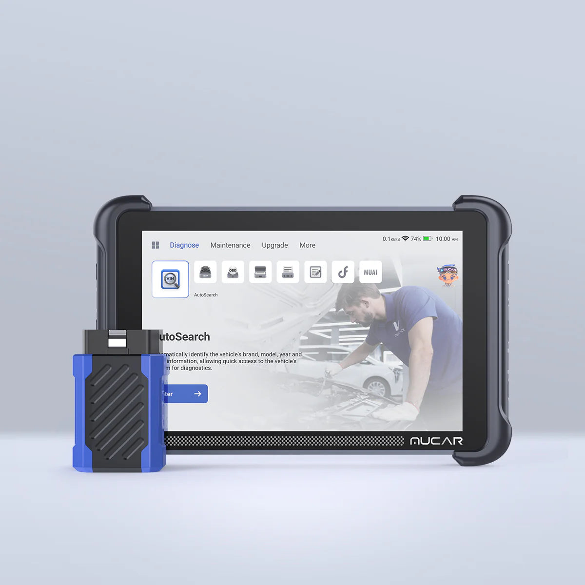 MUCAR 892BT AI-Assisted Bidirectional Diagnostic Scanner